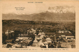 CHAMOUX-sur-GELON, Vue Générale Et L'Arclusaz (scan Recto-verso) Ref 1053 - Chamoux Sur Gelon