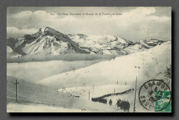 CHAMBERY, La Dent Parrachée Et Glacier De La Vanoise En Hiver (scan Recto-verso) Ref 1053 - Chambery