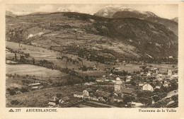 AIGUEBLANCHE, Panorama De La Vallée  (scan Recto-verso) Ref 1052 - Autres & Non Classés