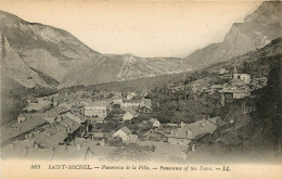 SAINT-MICHEL, Panorama De La Ville (scan Recto-verso) Ref 1052 - Saint Michel De Maurienne