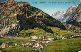 PRALOGNAN-la-VANOISE, Vue Générale Sur La Vanoise (scan Recto-verso) Ref 1051 - Pralognan-la-Vanoise