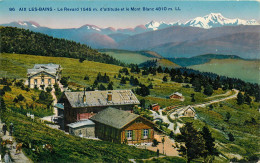 AIX-les-BAINS, Le Revard Et Le Mont Blanc (scan Recto-verso) Ref 1050 - Aix Les Bains