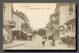 AIX-les-BAINS, Rue De Genève (scan Recto-verso) Ref 1050 - Aix Les Bains