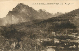 ST-MICHEL-de-MAURIENNE, Vue Générale (scan Recto-verso) Ref 1048 - Saint Michel De Maurienne