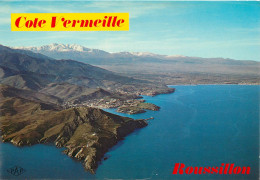 ARGELES-sur-MER, La Côte Vermeille, Le Cap Bear, Port-Vendres, Collioure (scan Recto-verso) Ref 1046 - Argeles Sur Mer