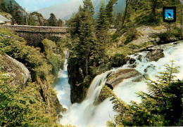 CAUTERETS, Le Pont D'Espagne, Le Gouffre Et La Cascade (scan Recto-verso) Ref 1046 - Andere & Zonder Classificatie