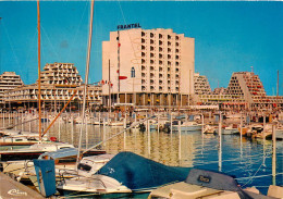 LA GRANDE MOTTE  Le Port Et L'Hotel FRANTEL  (scan Recto-verso) Ref 1097 - Sonstige & Ohne Zuordnung