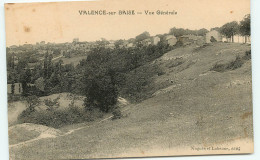 VALENCE Sur BAISE Vue Générale (scan Recto-verso) Ref 1095 - Autres & Non Classés