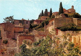 30  LA ROQUE SUR CEZE Vue Générale  A Droite La Chapelle  (scan Recto-verso) Ref 1092 - Andere & Zonder Classificatie