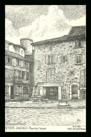 01 LAGNIEU La Place De L'èglise (scan Recto-verso) Ref 1086 - Andere & Zonder Classificatie