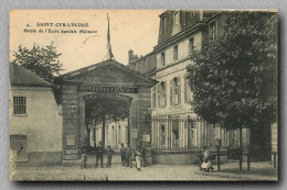 SAINT CYR L'ECOLE  Entrée De L'école Militaire (scan Recto-verso) Ref 1081 - St. Cyr L'Ecole