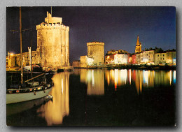 LA ROCHELLE Effet De Nuit Sur Le Port (scan Recto-verso) Ref 1080 - La Rochelle