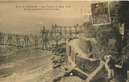 FOURAS La Falaise Du Bois Vert Et Les Pontons à Marée Basse (scan Recto-verso) Ref 1079 - Fouras-les-Bains