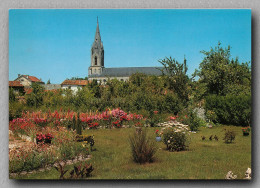 16  AIGRE - Un Joli Coin Fleuri. Echappée Vers L'église  (scan Recto-verso) Ref 1078 - Andere & Zonder Classificatie