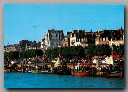 TROUVILLE Le Quai Fernand MOUREAUX Et La Touques  (scan Recto-verso) Ref 1075 - Trouville