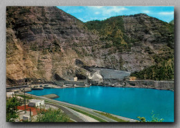 Barrage De Serre Poncon Entrée De L'usine EDF Et Lac De Compensation (scan Recto-verso) Ref 1068 - Sonstige & Ohne Zuordnung