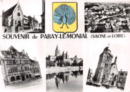 71 PARAY Le Monial Multivue Souvenir (Scan R/V) N°   60   \PP1099Ter - Paray Le Monial