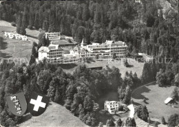 11626556 Knoblisbuehl Sanatorium Walenstadtberg Wappen Fliegeraufnahme Knoblisbu - Altri & Non Classificati