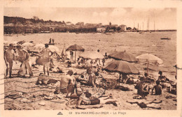 83  Sainte-Maxime Sur Mer La Plage   (Scan R/V) N°   27   \PP1099Bis - Sainte-Maxime