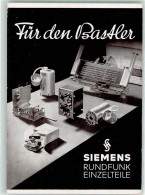 13246508 - Fuer Den Bastler Siemens Rundfunk Einzelteile Technik   + SST Export Messe 1947 Hannover - Publicidad