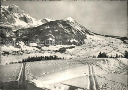 11626538 Wildhaus SG Panorama Wintersportplatz Mit Schoenenboden Und Gulmen Wild - Altri & Non Classificati