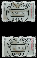 BRD BUND 1986 Nr 1278-1279 Zentrisch Gestempelt X894BFE - Used Stamps