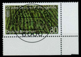 BRD 1987 Nr 1345 Gestempelt ECKE-URE X8A7496 - Used Stamps