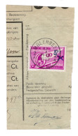 Fragment Bulletin D'expedition, Obliterations Centrale Nettes, MOLENBEEK - Afgestempeld