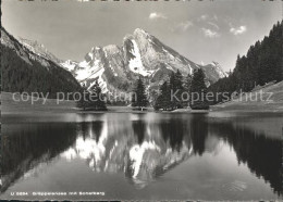 11626508 Alt St Johann Graeppelensee Mit Schafberg Appenzeller Alpen Alt St. Joh - Sonstige & Ohne Zuordnung