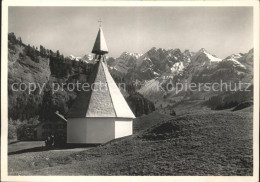 11626504 Rietbad Heiligkreuz Friedenskapelle Alpenpanorama Nesslau - Andere & Zonder Classificatie