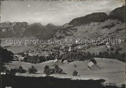 11626478 Amden SG Panorama Mit Walensee Und Alpen Betlis - Altri & Non Classificati