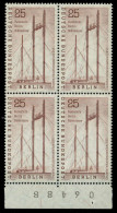 BERLIN 1956 Nr 157 Postfrisch VIERERBLOCK X792C76 - Unused Stamps