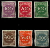 D-REICH INFLA Nr 268-273 Postfrisch S3D7362 - Unused Stamps