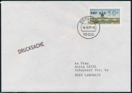 BERLIN ATM 1-050 DRUCKSACHE EF FDC X7E468E - Lettres & Documents