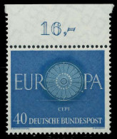 BRD BUND 1960 Nr 339 Postfrisch ORA X7E8722 - Nuevos