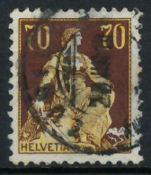 SCHWEIZ 1908 Nr 108 Gestempelt X818E66 - Oblitérés