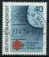 BRD 1973 Nr 763 Zentrisch Gestempelt X84F48A - Gebruikt