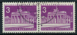 BERLIN DS BAUTEN 2 Nr 231 Gestempelt WAAGR PAAR X920446 - Usados