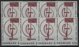 Danemark - N°931 - Annee Culturelle - 8 Exemplaires ** Neufs Sans Charniere - Nuevos