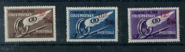 Série Complète N°TR291/3 (*) Avec  Charnière  --   Colis Postaux - Type Roue Ailée Surcharge Rouge  -- - Nuevos