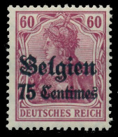 BES. 1WK LANDESPOST BELGIEN Nr 6 Postfrisch X410FAE - Besetzungen 1914-18