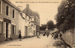 S19-033 Redon - Le Haut De La Rue Notre-Dame Et Le Calvaire - Redon