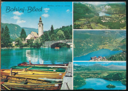 °°° 30883 - SLOVENIA - BOHINJ BLED - VIEWS - 1979 With Stamps °°° - Slovenië