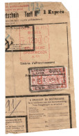 Fragment Bulletin D'expedition, Obliterations Centrale Nettes, LIEGE LUIK GUILL EXP DEP + Cache Rouge, RARE - Used