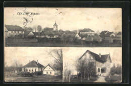 AK Cerveny Újezd, Gebäude- Und Ortsansichten  - Czech Republic