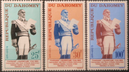 LP3844/2215 - DAHOMEY - 1963 - Toussaint Louverture - SERIE COMPLETE - N°199 à 201 NEUFS* - Autres - Afrique