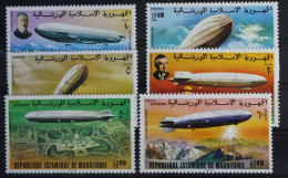 Mauretanien 539-544 Postfrisch 75 Jahre Zeppelin-Luftschiffe #WW180 - Mauritanie (1960-...)