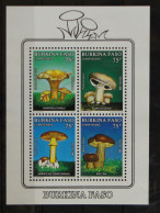 Burkina Faso Block 134 Postfrisch Pilze #GH098 - Burkina Faso (1984-...)