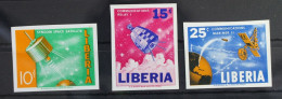 Liberia 619A-621A Postfrisch Weltraumforschung #WW127 - Liberia