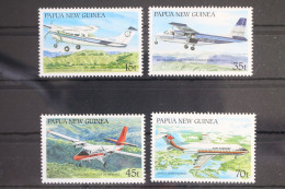 Papua Neuguinea 557-560 Postfrisch Flugzeuge #WW116 - Papouasie-Nouvelle-Guinée